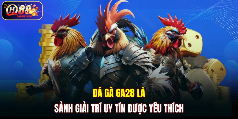 Đá gà GA28 là sảnh giải trí uy tín được yêu thích