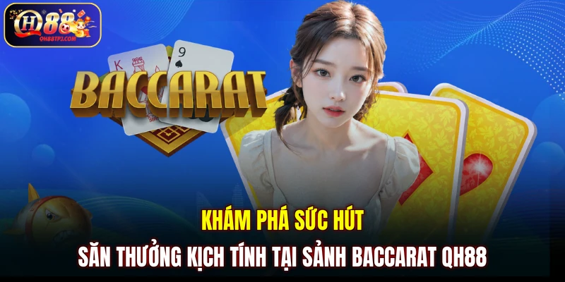 Khám phá sức hút săn thưởng kịch tính tại sảnh Baccarat QH88