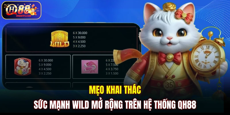 Mẹo khai thác sức mạnh Wild mở rộng trên hệ thống QH88